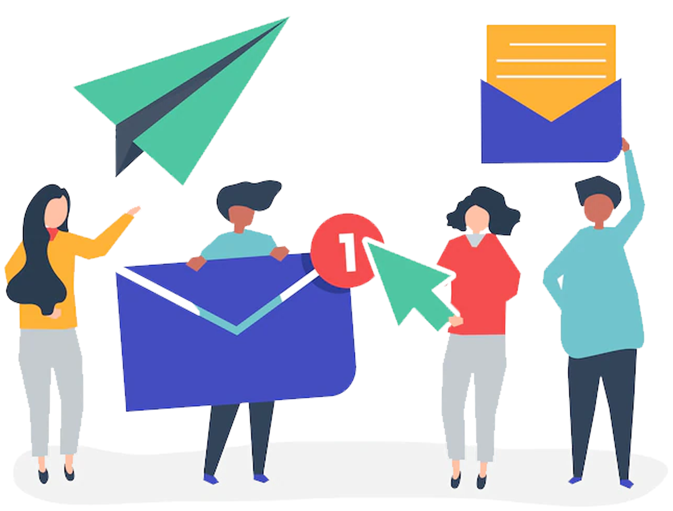 email marketing image left side