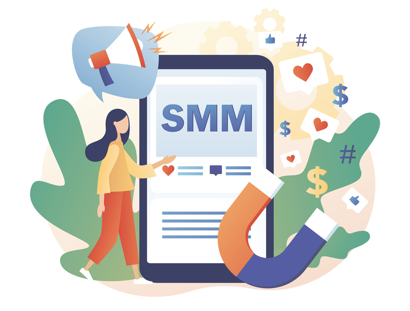 social media marketing image